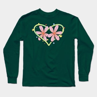 Love Flowers Long Sleeve T-Shirt